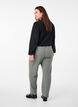 Hose mit gerader Passform, Grau, Model image number 1