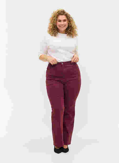 Flared Jeans mit extra hoher Taille