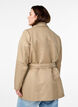 Kurzer Trenchcoat mit Gürtel, Beige, Model image number 2