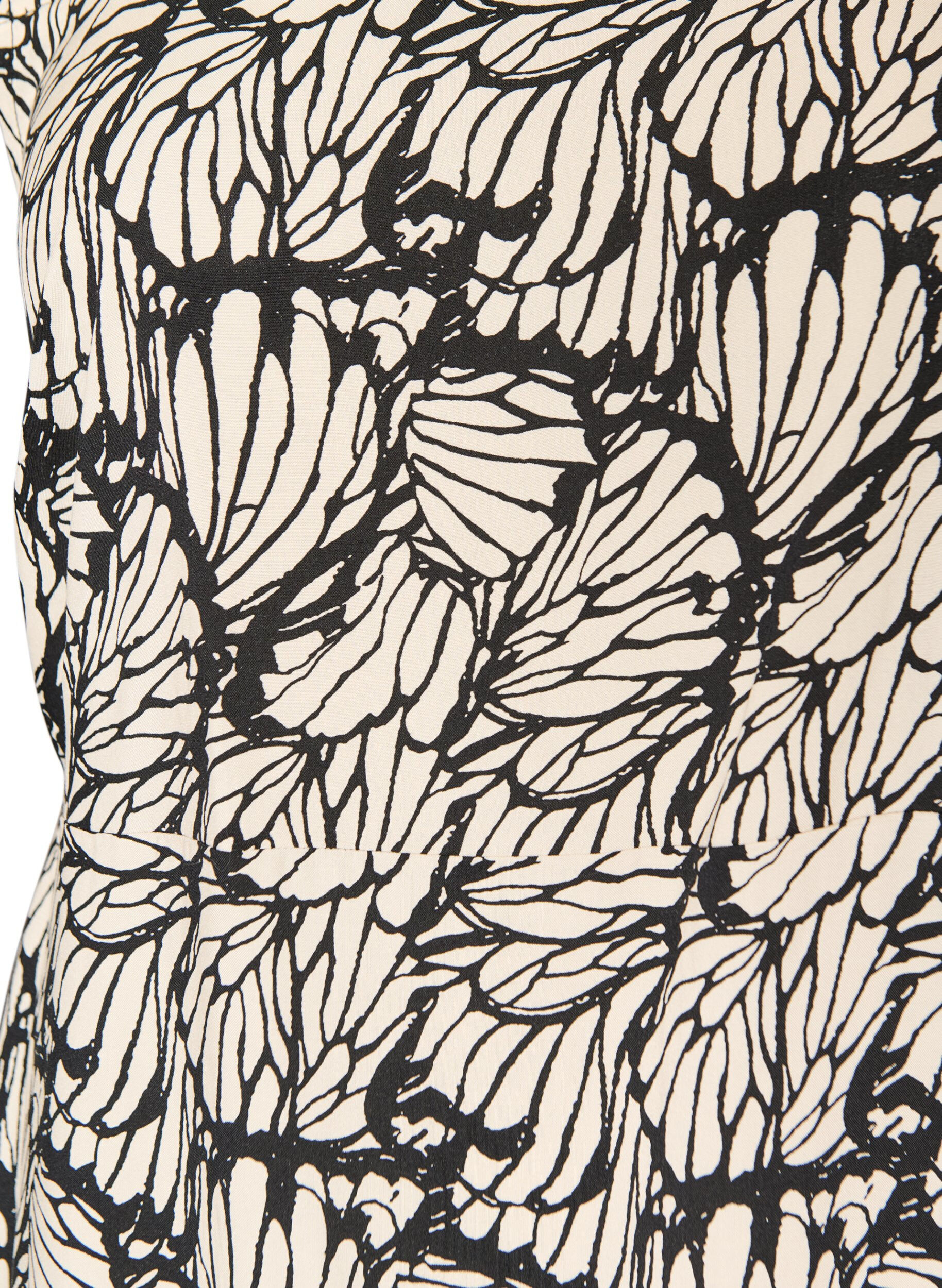 ZizziSommerkleid mit breiten Tr&auml;gern, Schwarz, Packshot image number 2