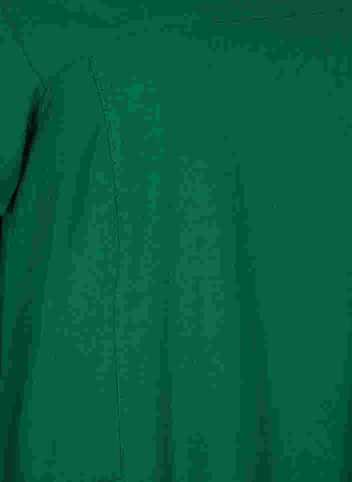 Kurzarm Kleid aus Baumwolle, Verdant Green, Packshot image number 2
