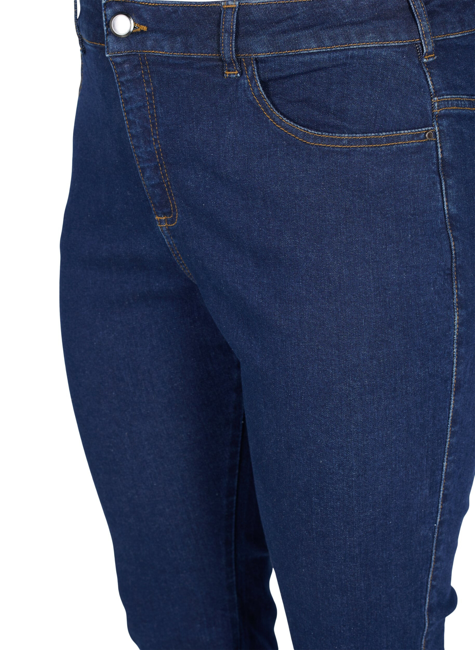 ZizziEllen Bootcut-Jeans mit hoher Taille, Blau, Packshot image number 2