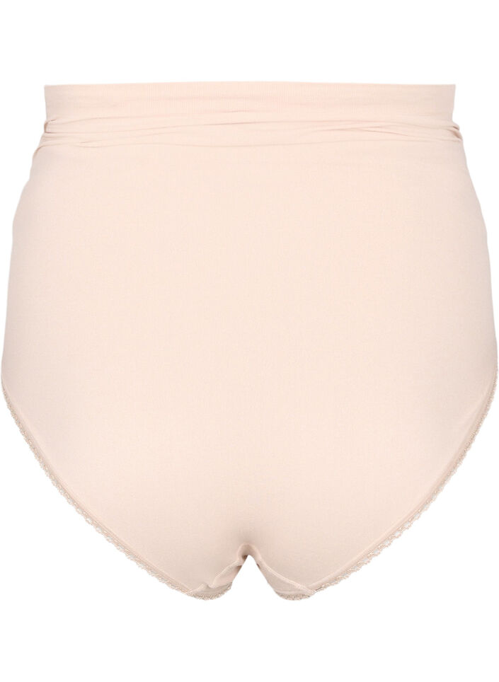 Nahtlose Umstandsunterhose, Beige, Packshot image number 1