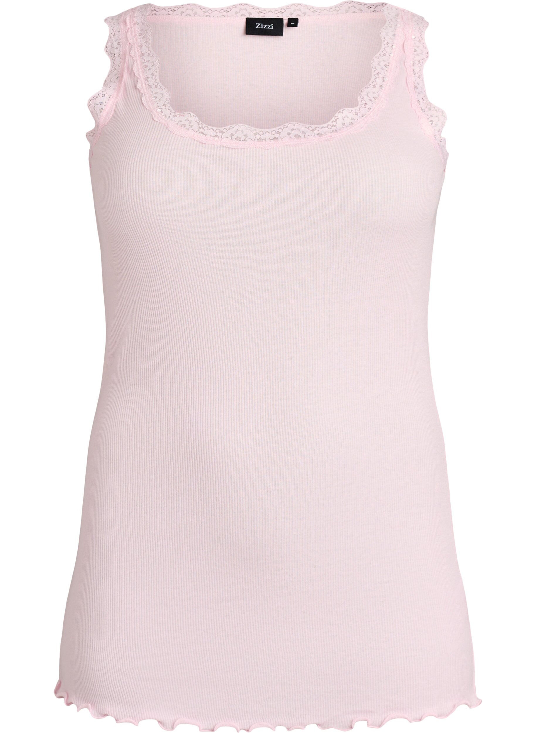 ZizziSpitzentop, Rot, Packshot image number 0