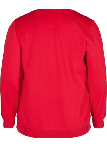 Weihnachts-Sweatshirt, Red Oh Deer, Packshot image number 1