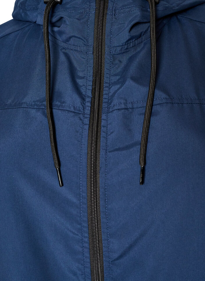 Leichter Parka mit Kapuze, Blau, Packshot image number 2
