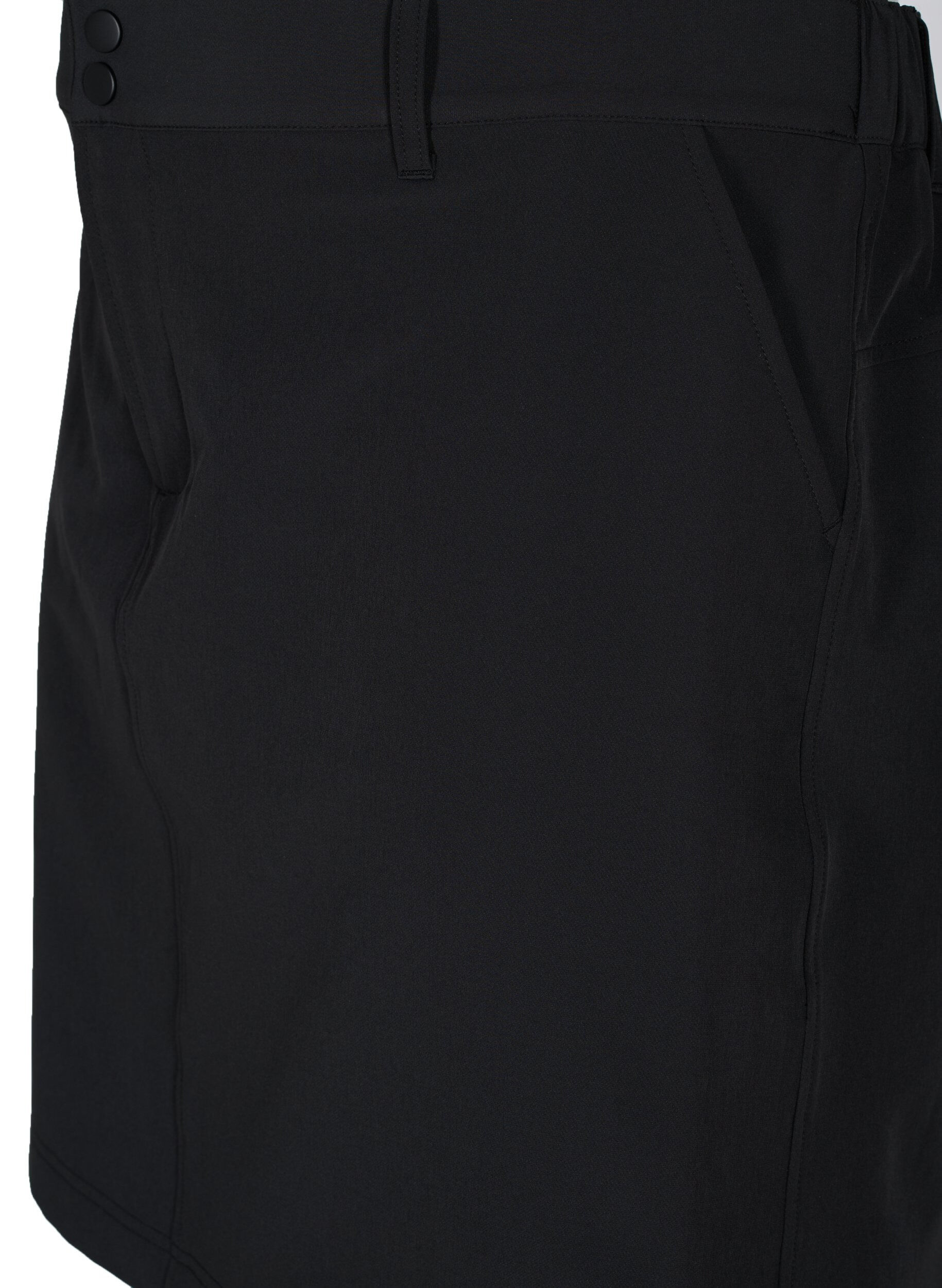 ZizziOutdoor Rock mit Innenshorts, Black, Packshot image number 2