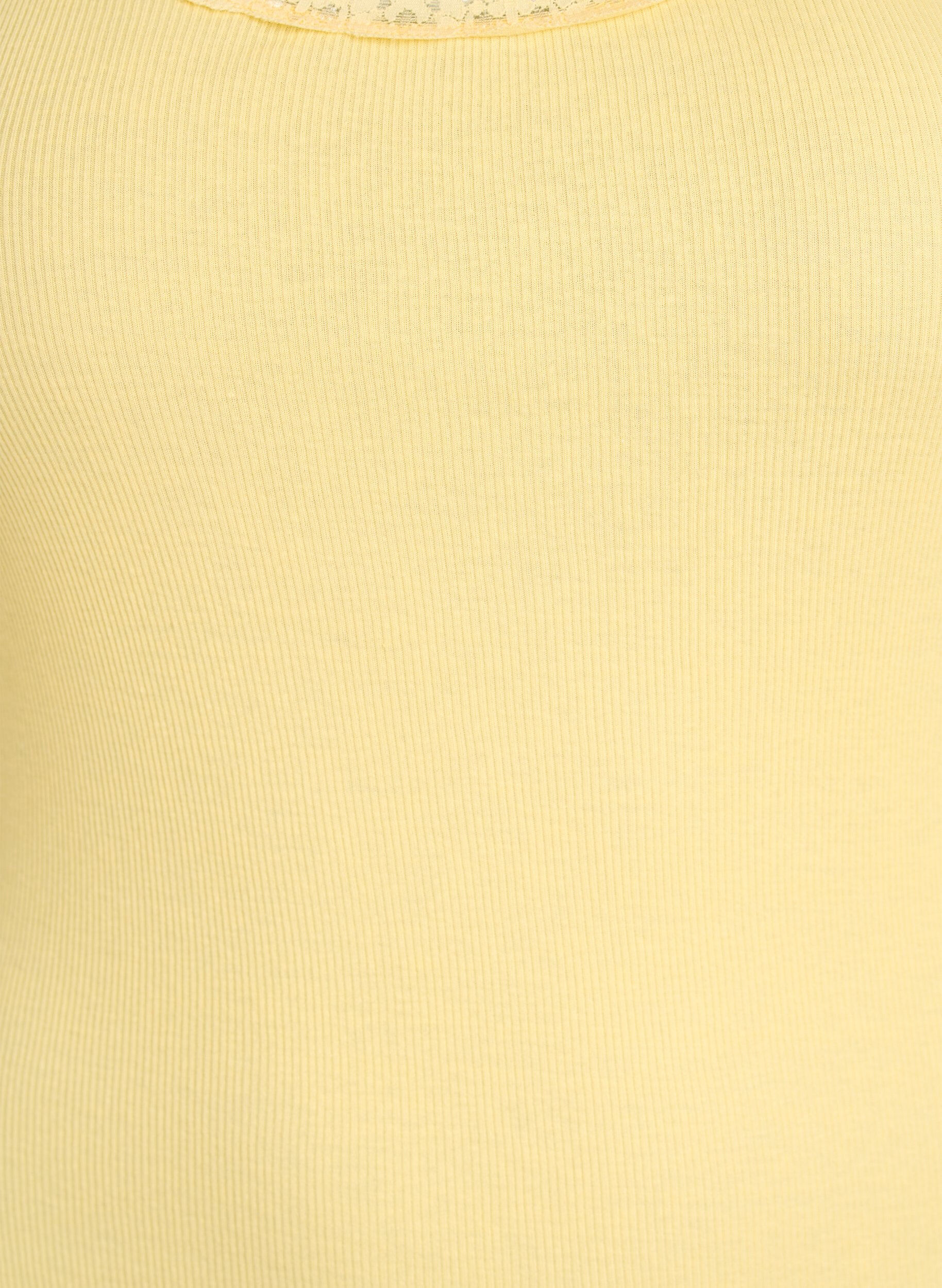 ZizziSpitzentop, Gelb, Packshot image number 2