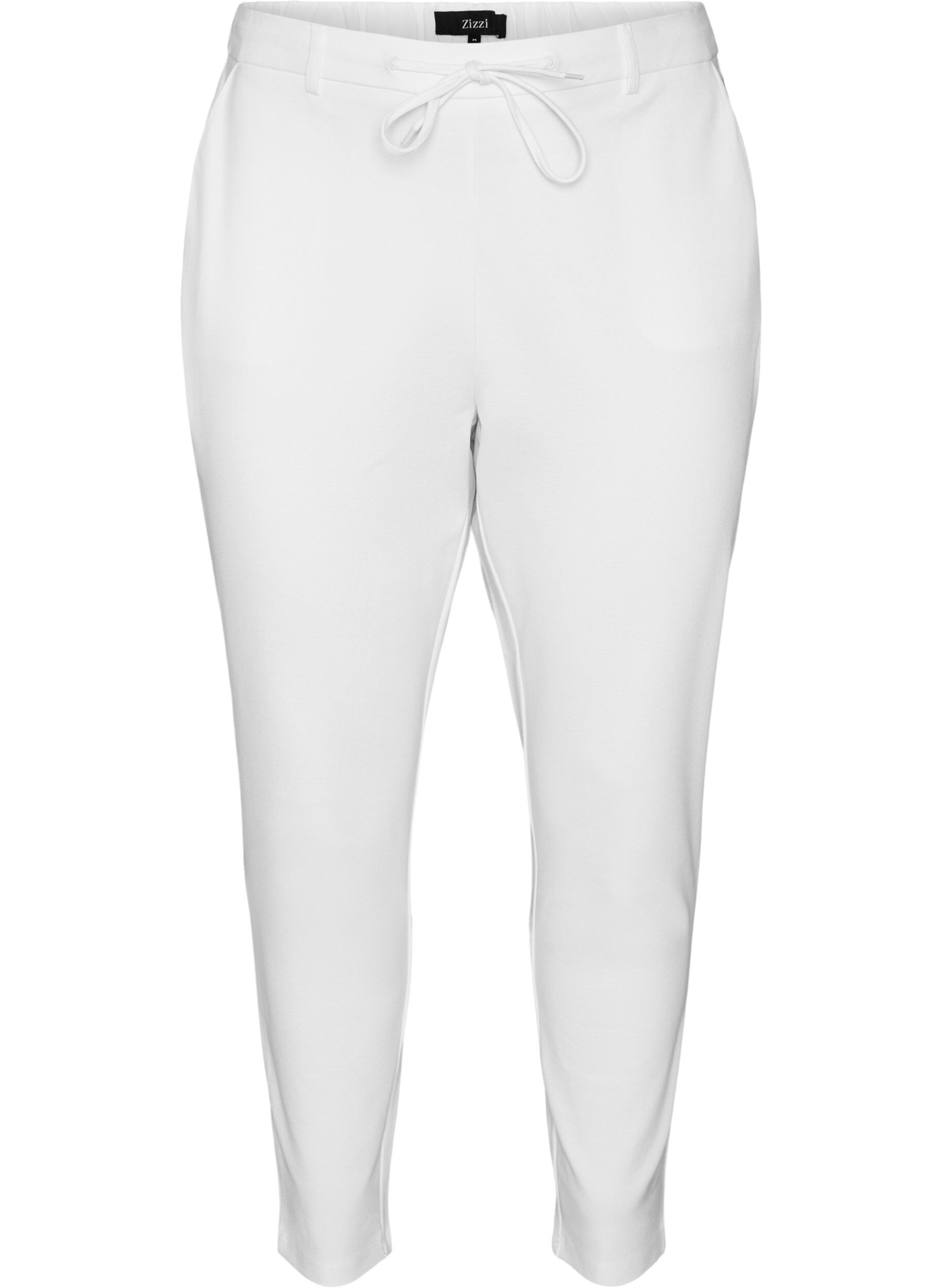 ZizziGek&uuml;rzte Maddison Hose, Wei&szlig;, Packshot image number 0