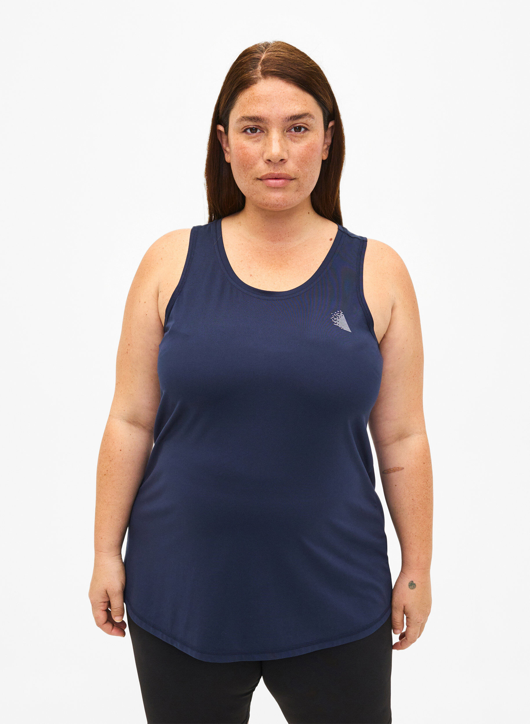 ZizziTrainingsoberteil mit Rundhalsausschnitt, Night Sky, Model image number 0