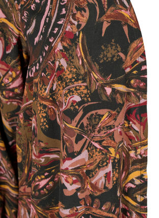 Langer Kimono aus Viskose mit Print, Paisley AOP, Packshot image number 2