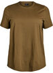 Basic-T-Shirt aus Baumwolle mit Rundhalsausschnitt, Gr&uuml;n, Packshot image number 0