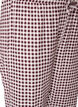Baumwoll-Pyjamahose mit hohem Bund, Rot, Packshot image number 2
