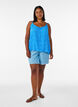 Tr&auml;gertop aus Viskose, Blau, Model image number 1