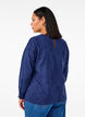 Langärmlige Bluse mit Stickereien, Blau, Model image number 2