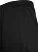Hoch taillierte Sweatpants mit weitem Bein, Schwarz, Packshot image number 2
