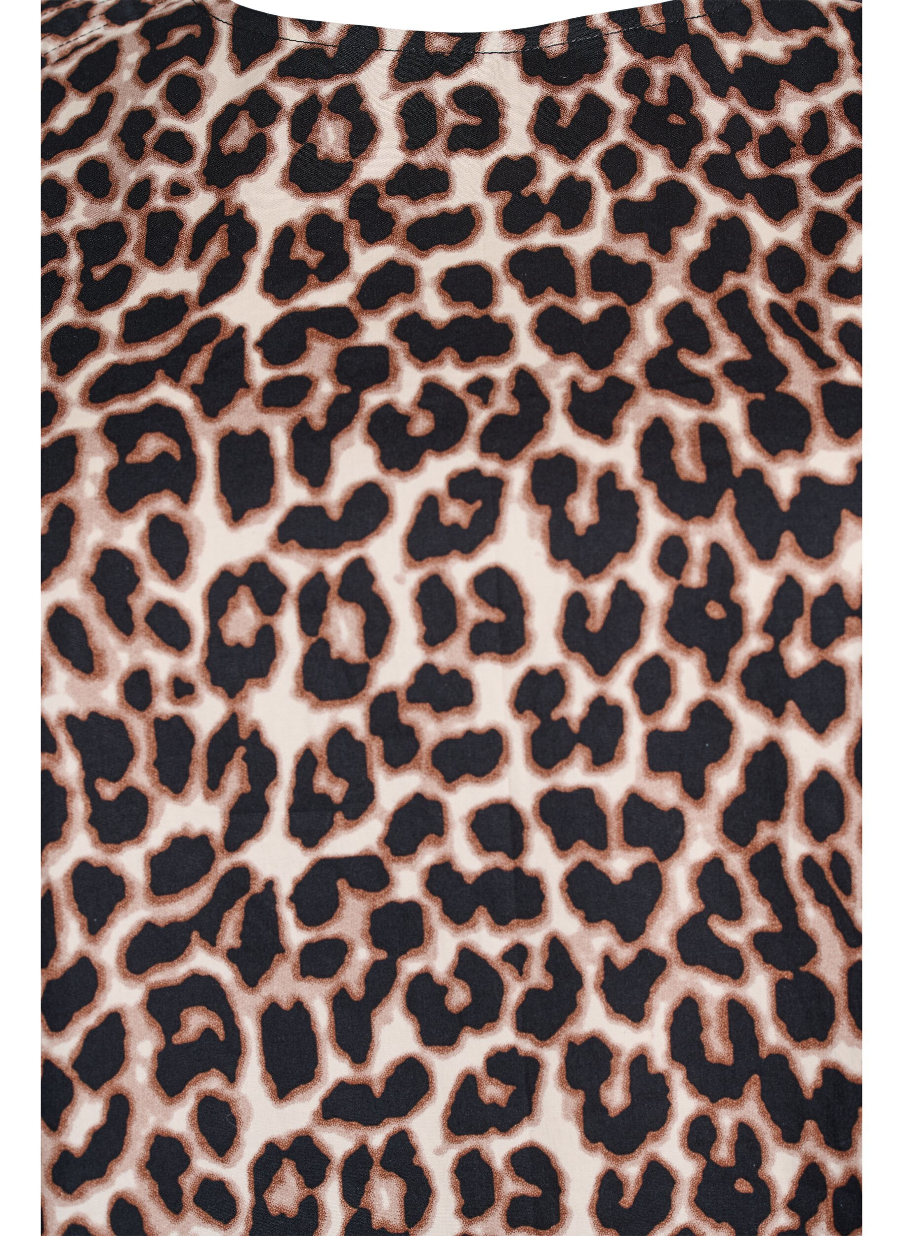 ZizziBluse mit Ziern&auml;hten und 3/4-&Auml;rmeln, Braun, Packshot image number 2