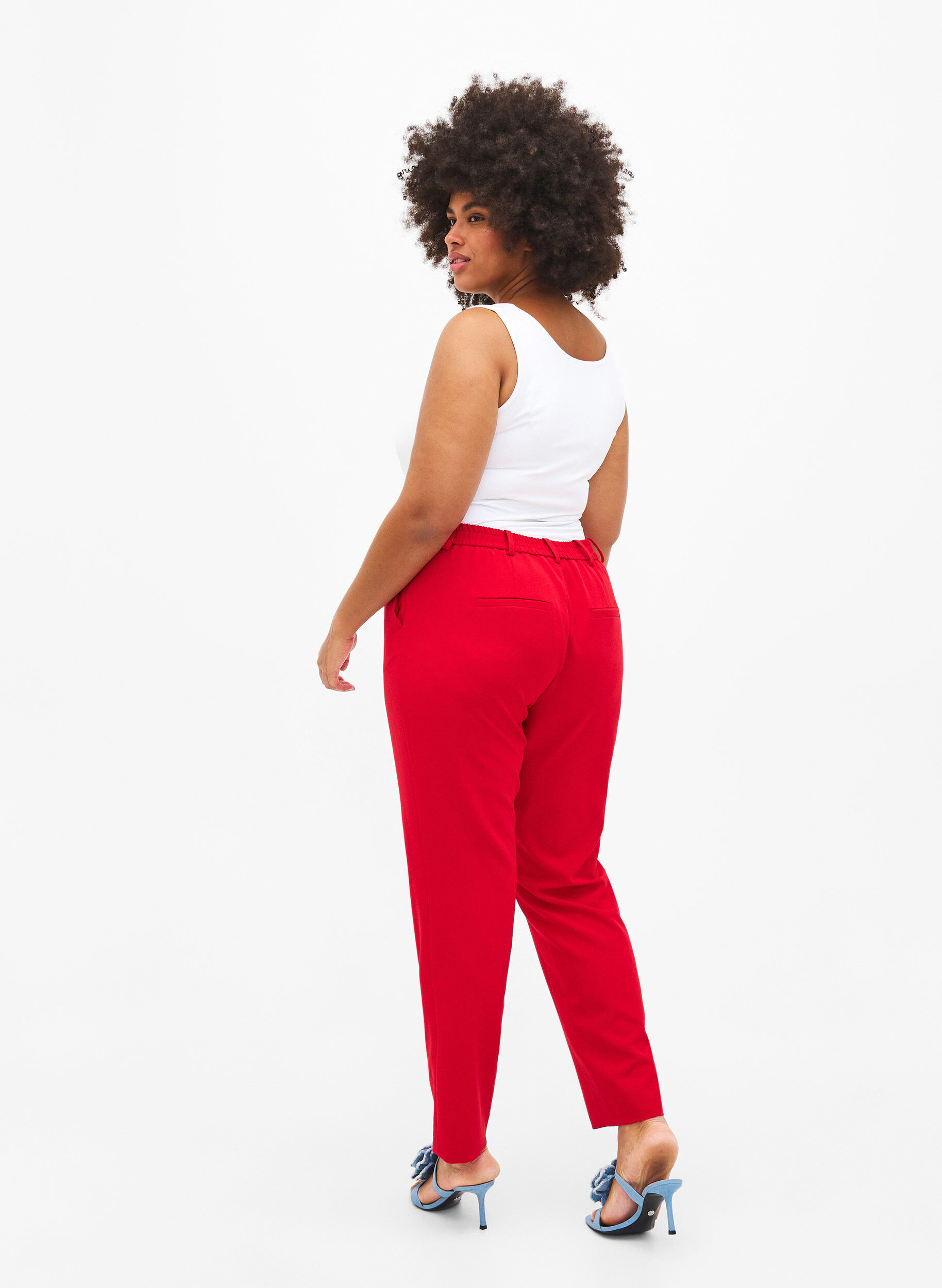 ZizziAnzughose mit Taschen, Tango Red, Model image number 1