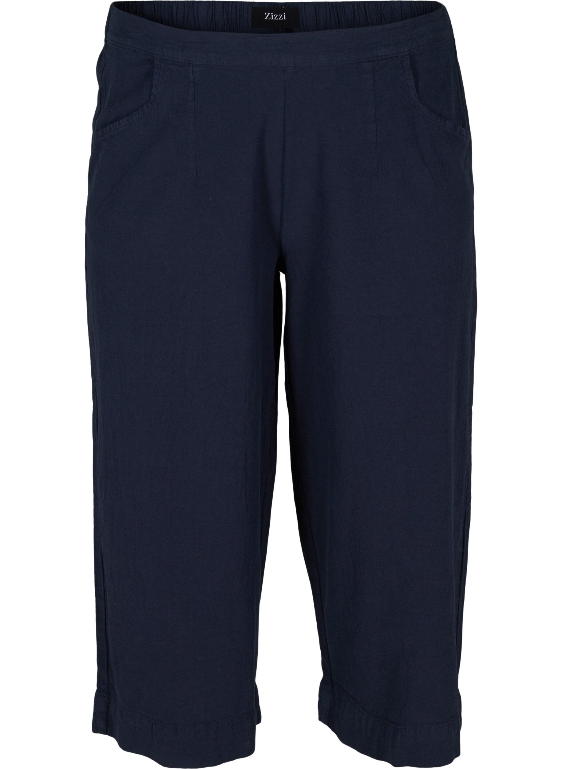 ZizziLockere Culottes aus Baumwolle, Night Sky, Packshot image number 0
