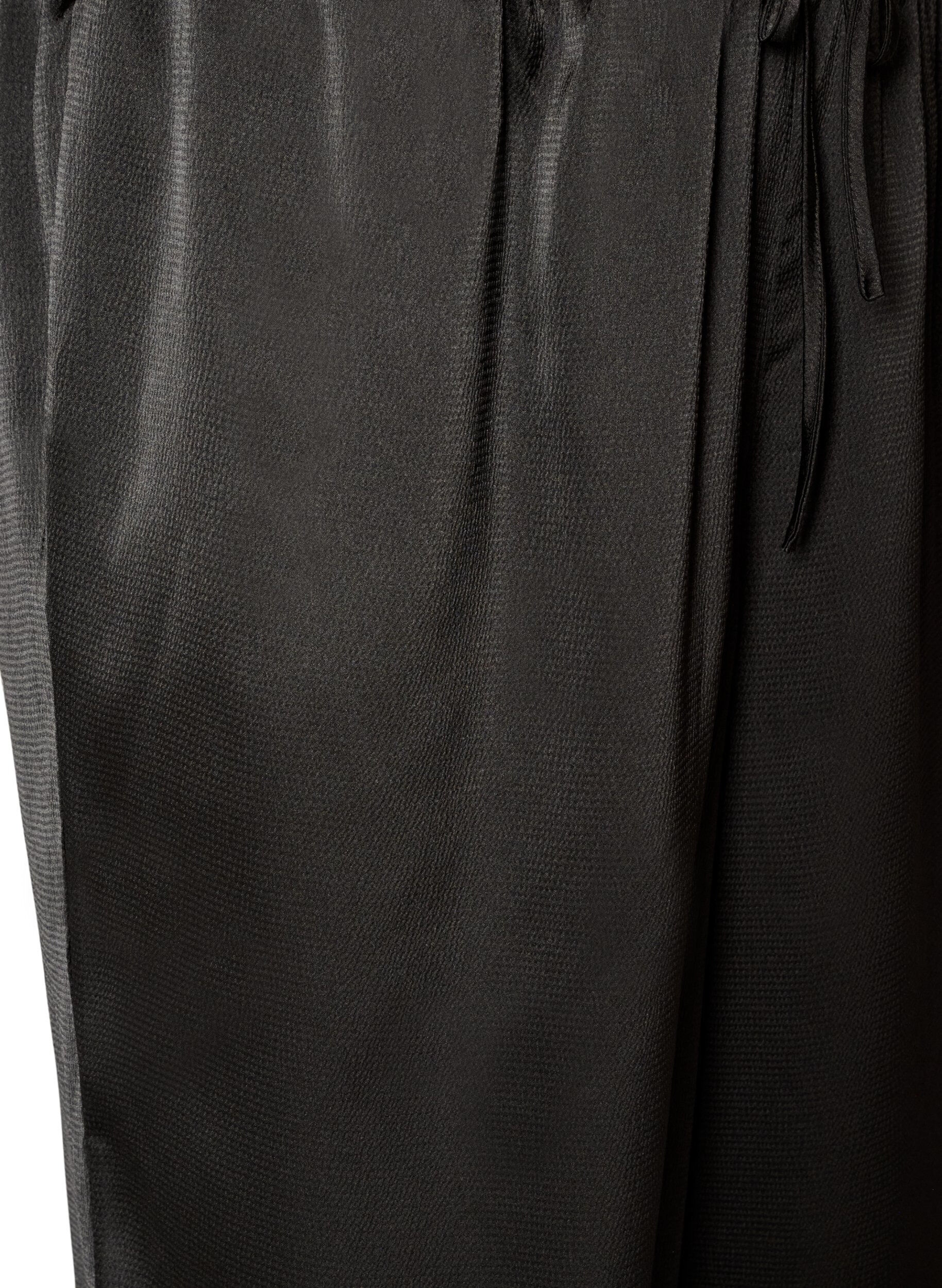 ZizziBalloon-Hose in Satin-Optik, Schwarz, Packshot image number 2