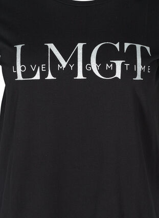 Trainings T-Shirt mit Print, Black LMGT, Packshot image number 2