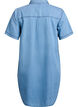 Jeanskleid aus Denim mit kurzen &Auml;rmeln, Blau, Packshot image number 1
