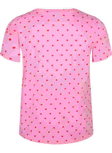 Baumwoll-T-Shirt mit Print, Rosebloom AOP, Packshot image number 1
