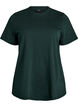 Basic-T-Shirt aus Baumwolle mit Rundhalsausschnitt, Gr&uuml;n, Packshot image number 0