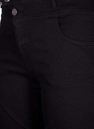 Regular Fit Gemma Jeans mit hoher Taille, Black, Packshot image number 2