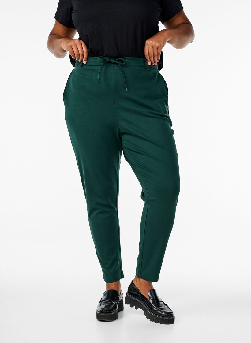 Cropped Maddison-Hose, Gr&uuml;n, Model image number 2