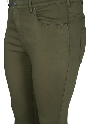 Super Slim Amy Jeans mit hoher Taille, Forest Ngt, Packshot image number 2