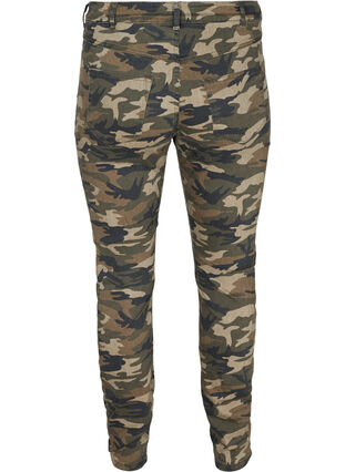 Amy Jeans mit Print, Camouflage, Packshot image number 1
