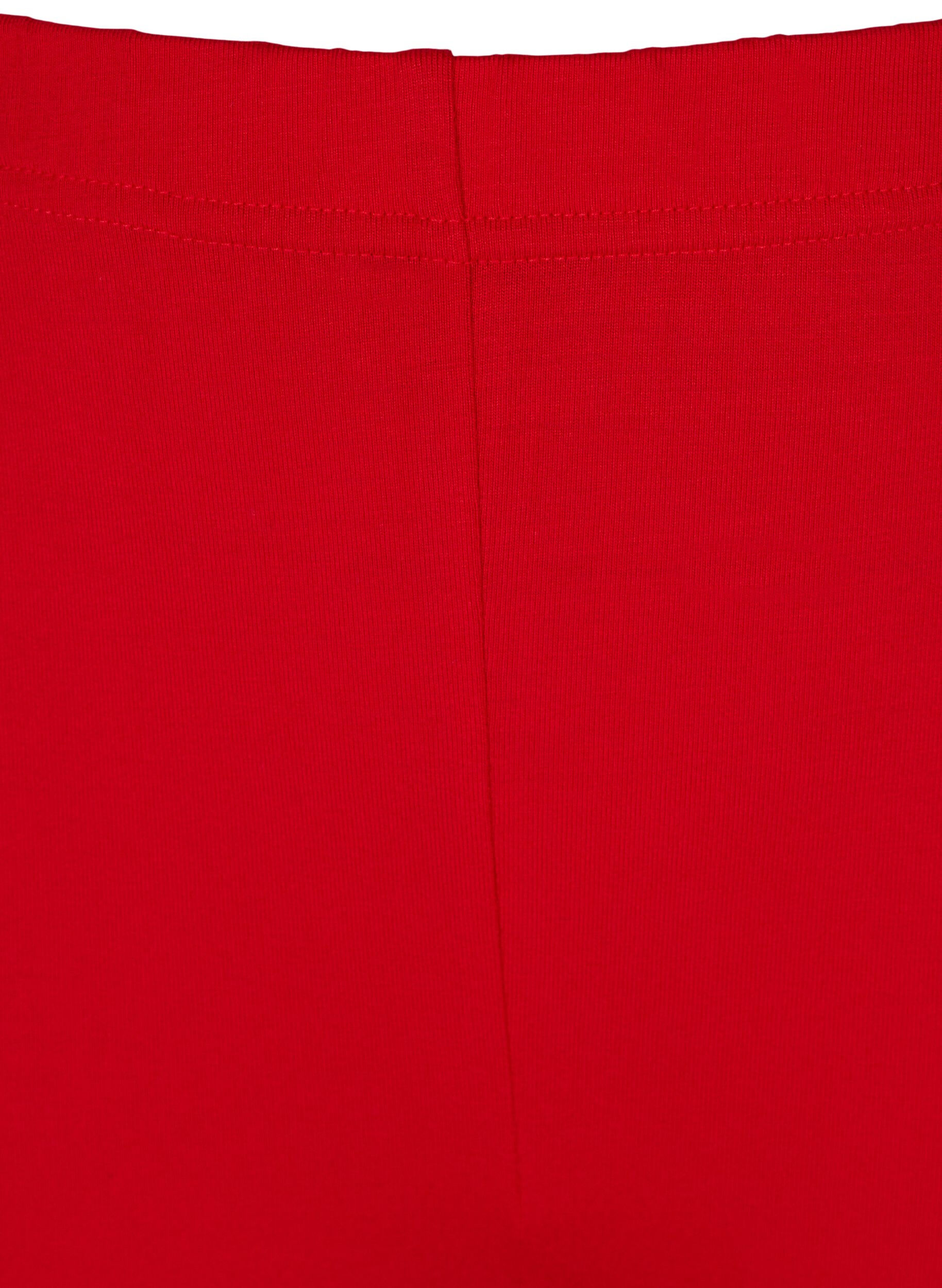 ZizziBasic 3/4-Leggings , Tango Red, Packshot image number 2