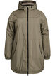 Leichter gepolsterter Parka mit Kapuze, Gr&uuml;n, Packshot image number 0