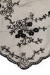 Dreieckiges Spitzentuch, Schwarz, Packshot image number 2