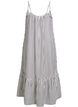 Sommerkleid mit Streifen und A-Linie, Schwarz, Packshot image number 1