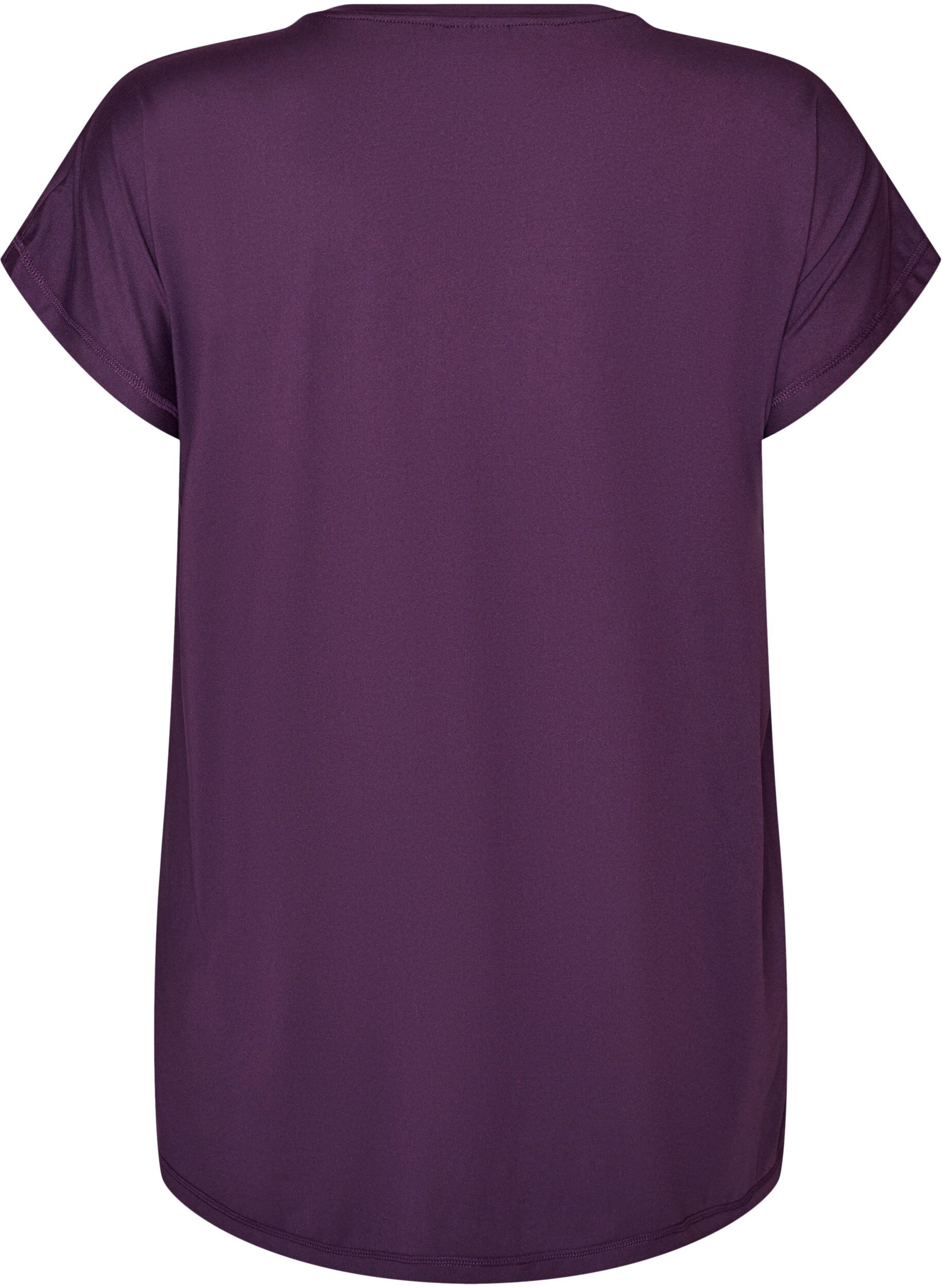 ZizziLanges Trainingsshirt, Lila, Packshot image number 1