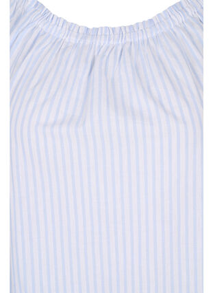 Bluse aus 100% Baumwolle, Kentucky Blue Stripe, Packshot image number 2