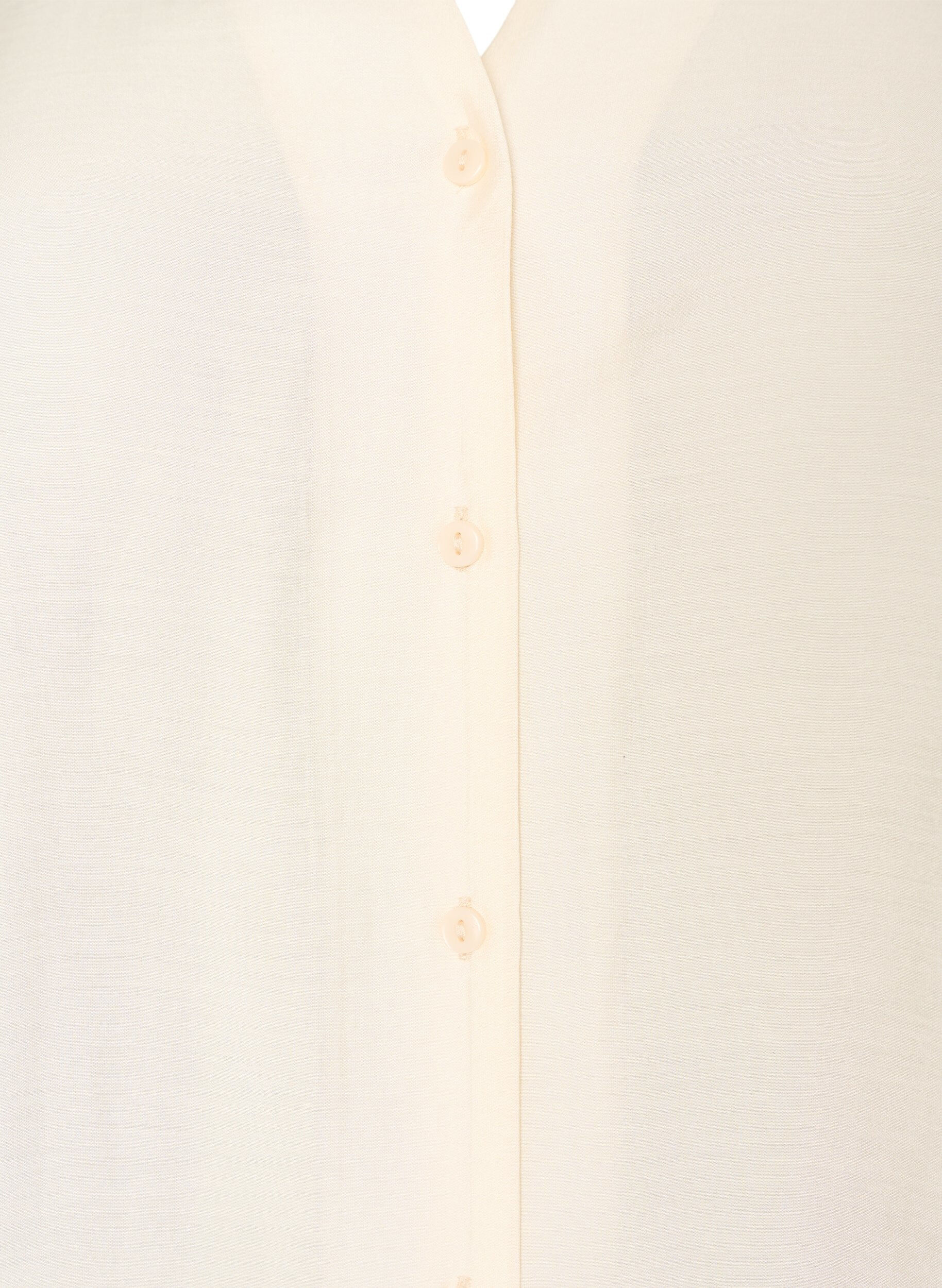 ZizziBluse mit ellbogenlangen &Auml;rmeln und gebl&uuml;mten Details, Beige, Packshot image number 2