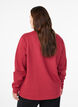 Sweatshirt mit Rundhalsausschnitt, Rot, Model image number 2