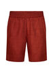 Shorts mit Taschen und hoher Taille, Rot, Packshot image number 0