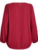 Bluse mit Glitzer, Dunkles Bordeaux, Packshot image number 1