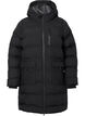 Puffermantel mit Kapuze und Taschen, Schwarz, Packshot image number 0