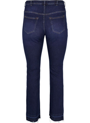 Ellen Bootcut-Jeans mit hoher Taille, Dark blue, Packshot image number 1