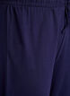 Baumwoll-Pyjamahose mit hohem Bund, Blau, Packshot image number 2