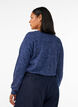 Bluse aus Jersey mit V-Ausschnitt und langen &Auml;rmeln, Blau, Model image number 2