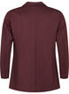 Schlichter Blazer mit Knopfverschluss, Dunkles Bordeaux, Packshot image number 1