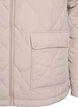 Steppjacke mit Kapuze und Taschen, Beige, Packshot image number 3