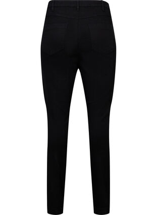 Hochtaillierte Bea-Jeans mit Super Slim Fit, Black, Packshot image number 1
