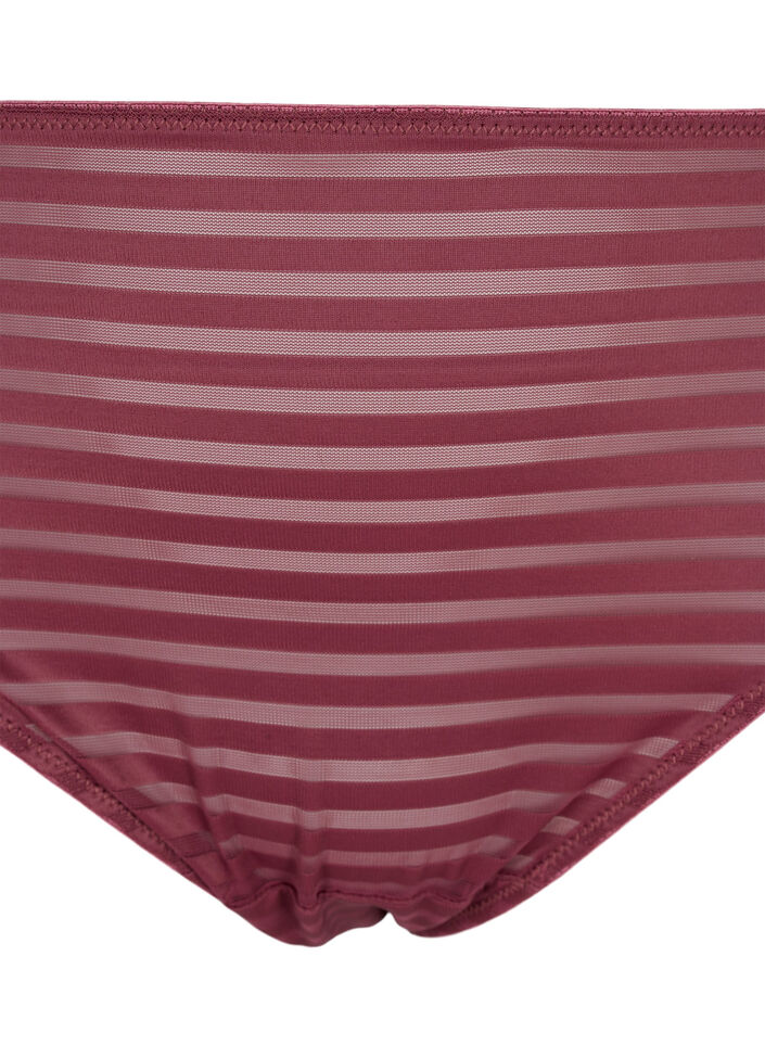 Gestreifte Tai-Panty mit normaler Taille, Nocturne ASS, Packshot image number 2